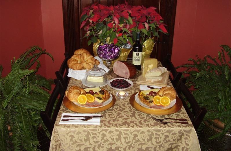 Whiskey Mansion Bed and Breakfast Saint Joseph Εστιατόριο φωτογραφία